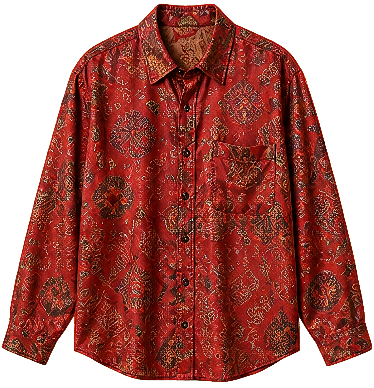 Шёлковая рубашка Ralph Lauren